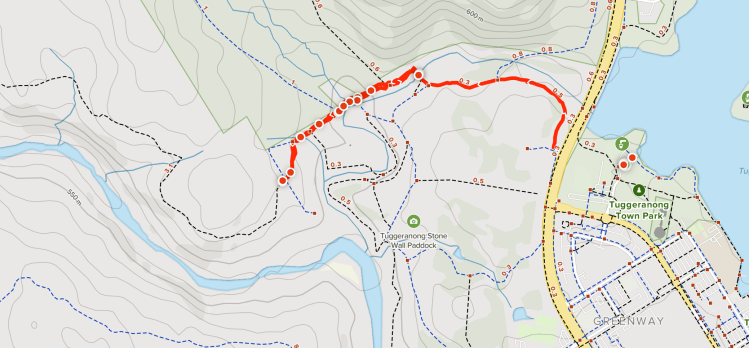 Creek walk at Urambi - All Trails