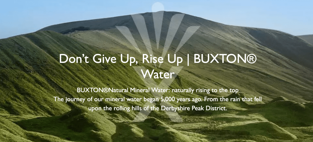 Screenshot from https://www.buxtonwater.co.uk/